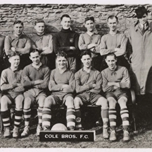 Cole Bros FC football team 1934-1935
