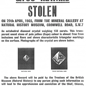 Colenso Diamond Wanted Poster