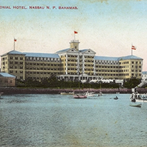 Colonial Hotel, Nassau, Bahamas, West Indies