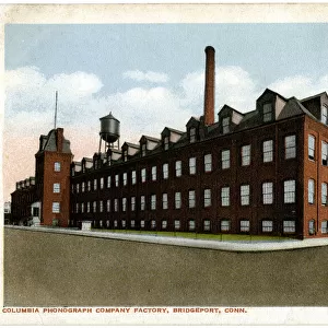 Columbia Phonograph Factory, Bridgeport, Connecticut, USA