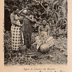 Congo - Women from the Kasai region