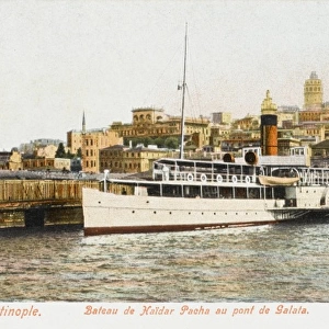 Constantinople Ferryboat - Galata