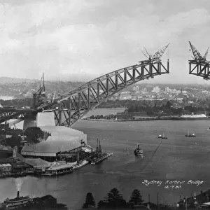 Construction Sydney Harbour Bridge