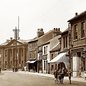 Corn Market, Pontefract early 1900's