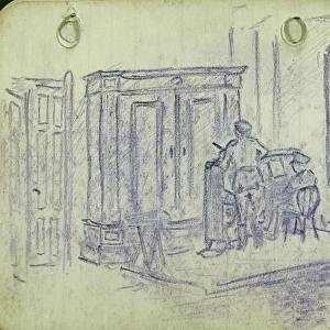 A corner of No 3 CCS - Mens Room, Bailleul