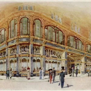 Corner View of Harrods Print
