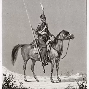 A Cossack of the Russian Army. Date: circa 1820