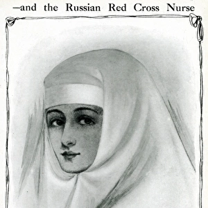 Costumes of the Red Cross: an Russian nurse, 1915