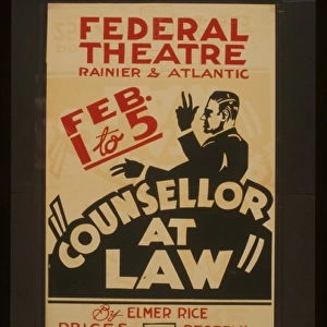 Counsellor at law by Elmer Rice Counsellor at law by Elmer R