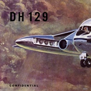 Cover of brochure for the de Havilland DH129 V / STOL