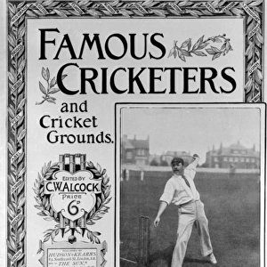 Cover design, Famous Cricketers and Cricket Grounds, XI