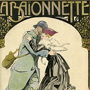 Front cover, La Baionnette, WW1