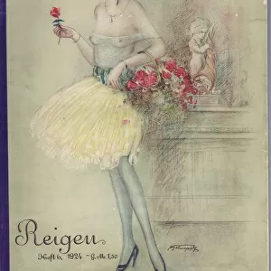 Cover of Reigen Magazine, Germany, 1924