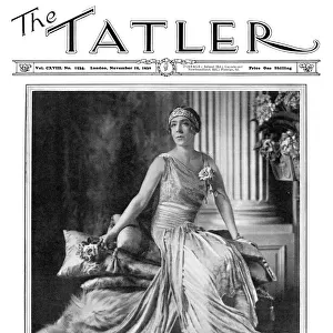 Front cover of The Tatler featuring The Queen of the Belgian