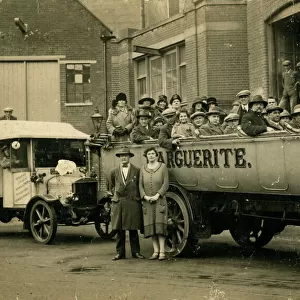 Cranfield Brothers Ltd Flour Millers - Works Charabanc Outin