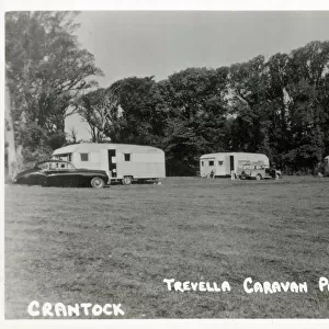 Crantock nr. Newquay, Cornwall - the Trevella Caravan Park