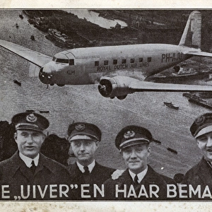 The crew of the Uiver, Royal Dutch Airlines (KLM)