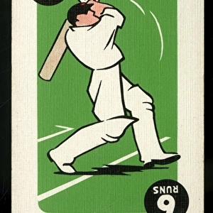Cricket - Run-It-Out card game - 6 Runs