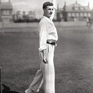F.E. Smith Cricketer Print - Surrey Portrait F.E. Smith Cricketer Print - Surrey Portrait