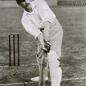 Cricketer Frank Stanley Jackson Print 1870-1897 Cricketer Frank Stanley Jackson Print 1870-1897