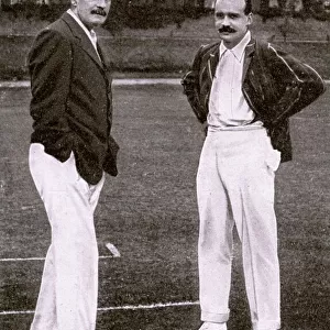Cricketers Hawke & Taylor