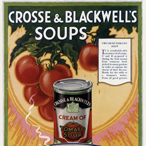 Crosse and Blackwells soups advertisement