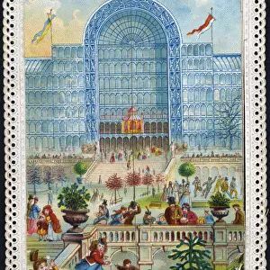 Crystal Palace with snow scene