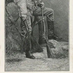 George A Custer in Buckskin Suit Print George A Custer in Buckskin Suit Print