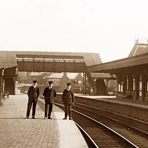 Cwmbran Railway Station early 1900s