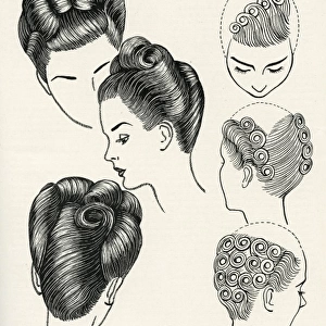 D Elegance hairstyle 1940s