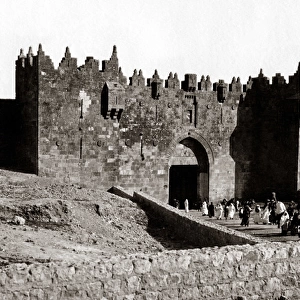 The Damascus Gate, Jerusalem circa 1880s