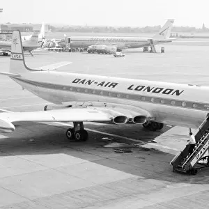 DAN-AIR de Havilland Comet 4C G-APDN at Gatwick Airport