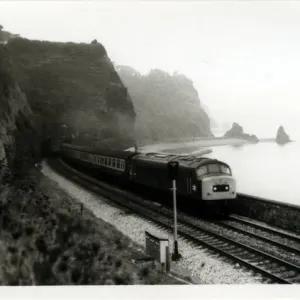 Dawlish Railway, Devon Print 1960s Dawlish Railway, Devon Print 1960s