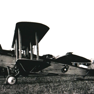 Dayton-Wright built DH 4 of US Marines Squadron D is se