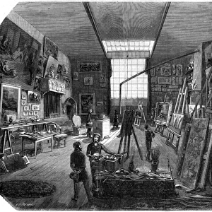 Delacroix / Studio / Ils1852