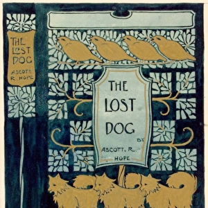 Design for book cover, The Lost Dog