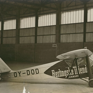Desoutter II, OY-DOD, which was flown by Lt M Hansen