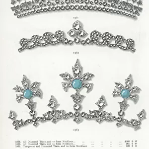 Diamond tiara and necklace