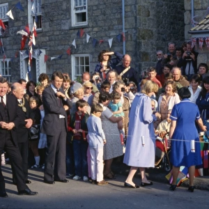 Diana, Princess of Wales, in St Marys, Scilly Isles