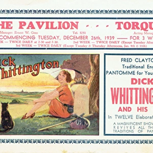 Dick Whittington. Pavilion Theatre in Torquay
