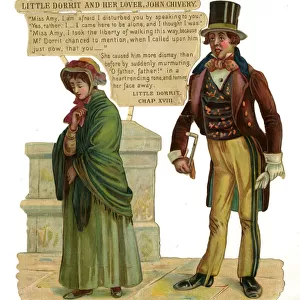 Dickens scrap - Little Dorrit and John Chivery