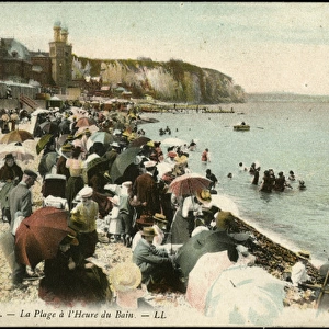 Dieppe - Crowded Plage
