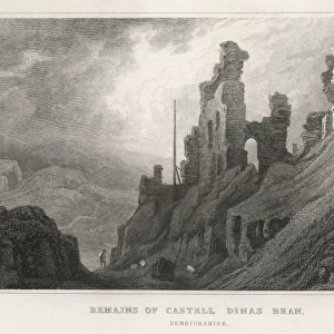 Dinas Bran Ruins / 1830
