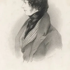 Benjamin Disraeli Print, 1837