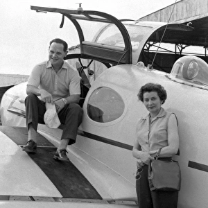 Douglas Bader and his wife