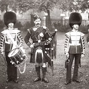 Drummer, Piper, Bandsmen 1st Scots Guards