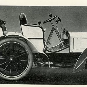 Early Motor Cars - First Mercedes Car, 1901