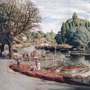 Eel Pie Island from Twickenham