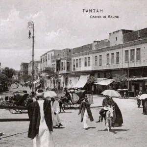 Egypt - Tanta - Street Scene - Chareh el Boursa