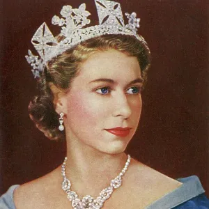 Royalty Framed Print Collection: Queen Elizabeth II